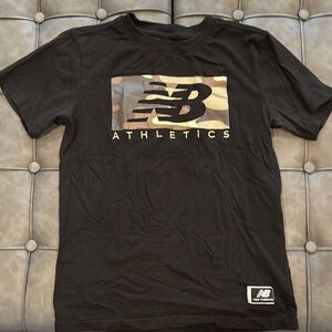 New Balance Black Athletic T-Shirt
